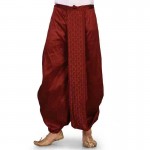 Traditional Solid Dhoti for Men brown