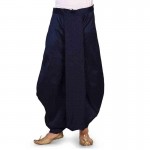 Traditional Solid Dhoti for Men blue