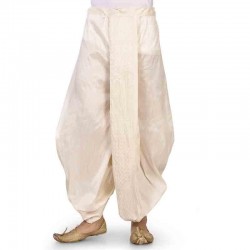 Traditional Solid Dhoti for Men silk