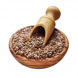 Roasted Flax Seeds | Salted Flax Seeds (Rock Salt)