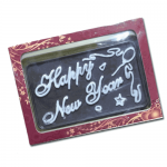 Handmade Happy New Year Greeting Chocolate