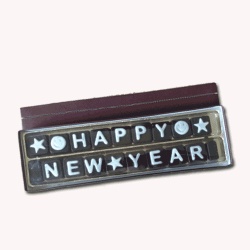 Handmade Two Bar- Happy New Year Chocolate