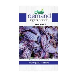 DAS agro seeds ( Basil purple ) 300 Seeds