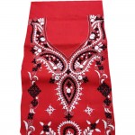 Gujrati Cotton dress material (Red)