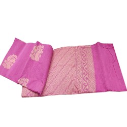 Jari handloom saree (Light Pink)