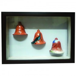 Decorative Wall Hanging Bells With Frame - Handmade