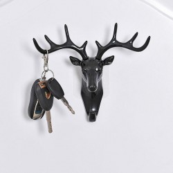 Decorative Artificial Deer Head Wall Hook