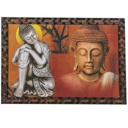 Multicolored Digital Wooden Frame Wall Painting