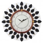 Home Decorative Wooden White Wall Clock 