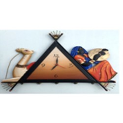 CAMEL LADY WALL CLOCK