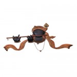 KRISHNA FLYING BASURI (ANTIQUE)
