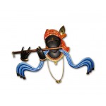 KRISHNA FLYING BASURI (COLOUR)