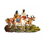 VILLAGE COUPLE (BULLCART)