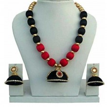 Hand Made Silk Dori Jewel Set  Fashion Jewellery