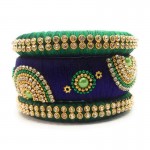 Handcrafted Designer Silk Thread Bangles for Women 