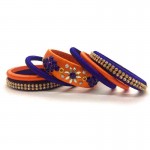 Handcrafted Designer Silk Thread Bangles for Women