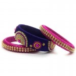 Handcrafted Designer Silk Thread Bangles for Women 