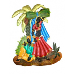 Kela Patti  Couple Wall Hanging 