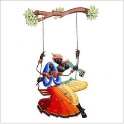 Krishna Swing Wall Hanging 