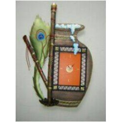 Morphank Matka Clock Wall Hanging  MCWH21