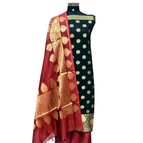 cotton silk salwar suit