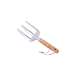 Pyramid Fork with Wooden Handle