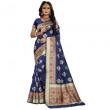 Banarasi Handloom Silk Saree Handwoven-handcrafted