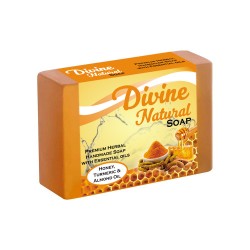 Handmade Divine Natural Honey , turmeric and Almond oil soap