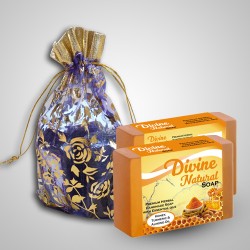 Handmade Divine Natural Honey , turmeric and Almond oil soap